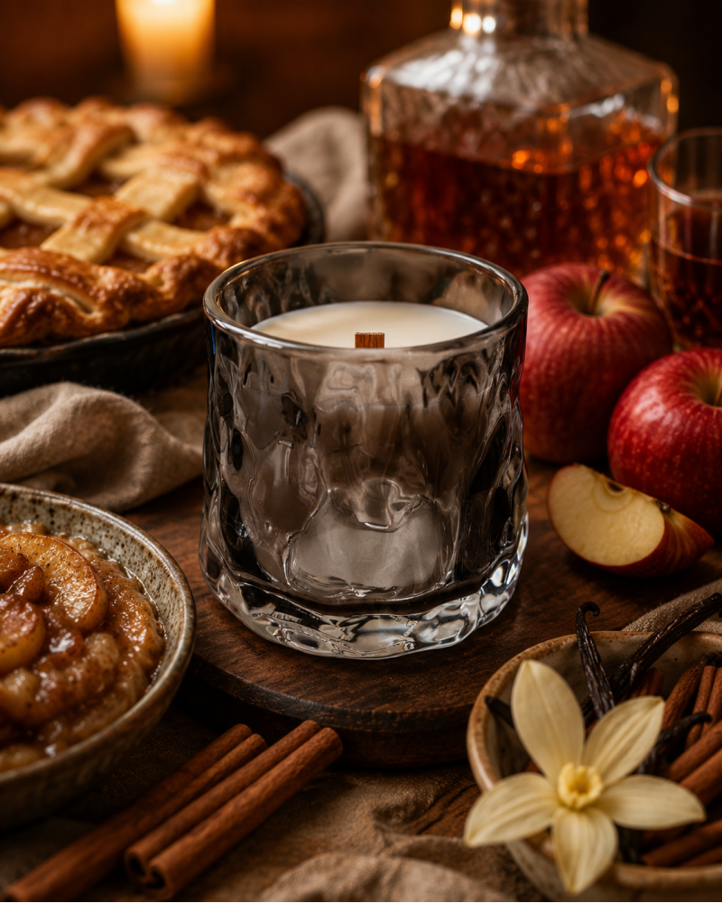 Ароматична свічка Franterro Apple Bourbon Pie 150 г (FRN-1070)