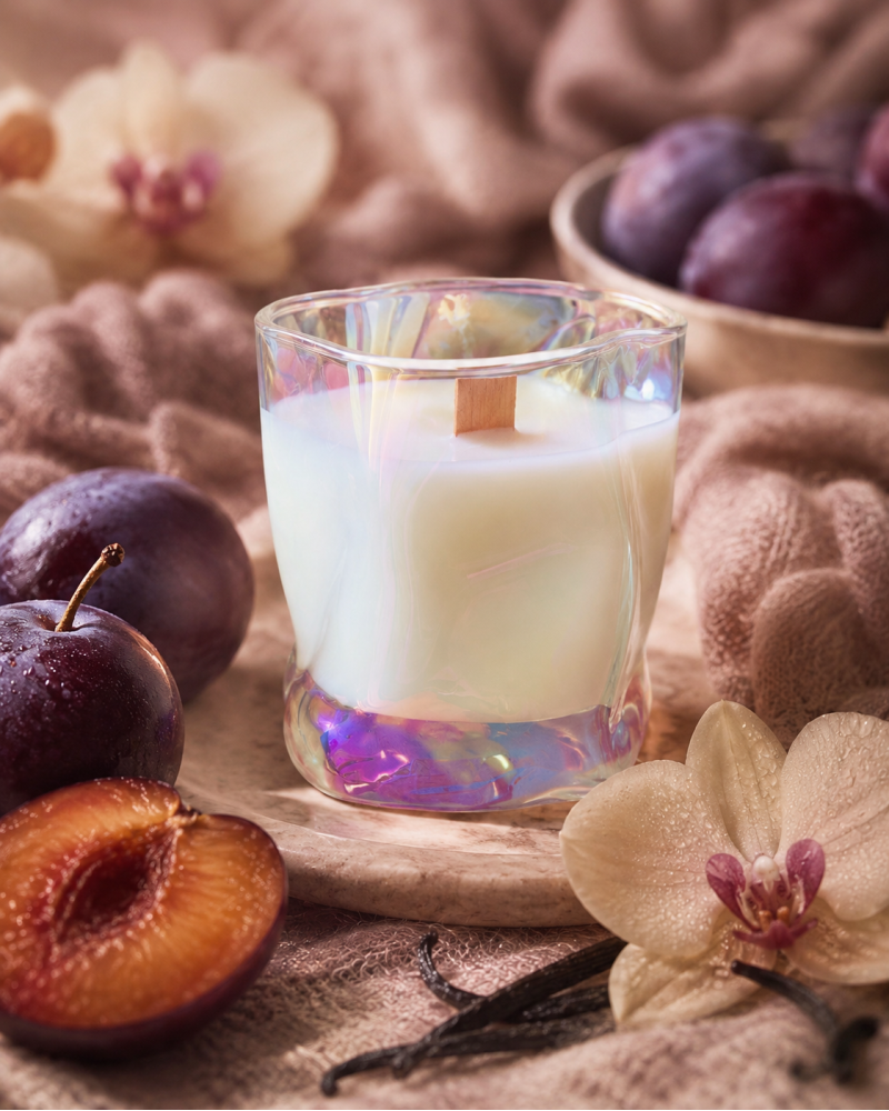 Ароматична свічка Franterro Cashmere Plum 200 г (FRN-1075)