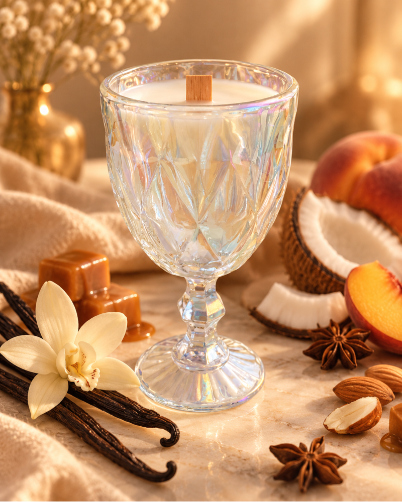Ароматична свічка Franterro Gem Vanilla Spicy 250 г (FRN-1086)