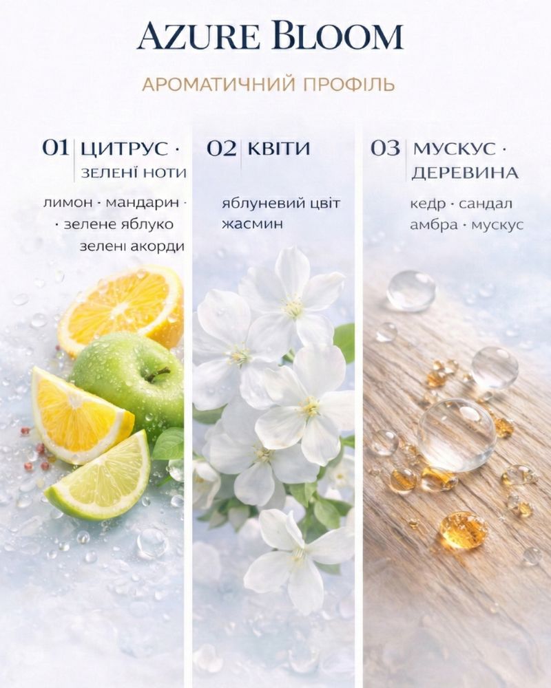 Парфум жіночий Franterro Azure Bloom 50 мл (FRN-1002)