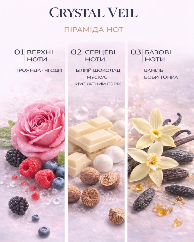 Парфум жіночий Franterro Crystal Veil 50 мл (FRN-1003)