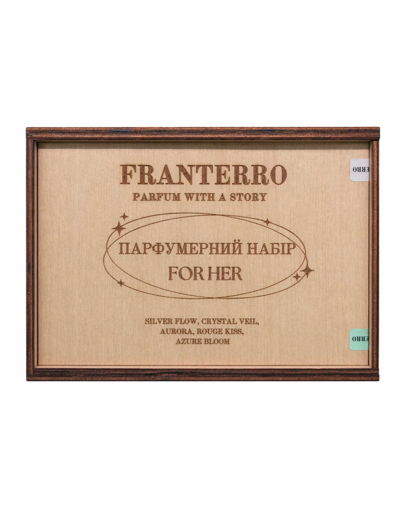 Парфумований набір для неї Franterro, 5 шт. по 5 мл (FRN-1032)